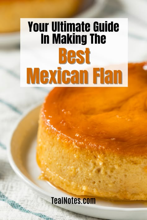 Authentic Flan Recipe, Authentic Mexican Flan Recipe, Cheesecake Flan Recipe, Flan Recipe Mexican, Mexican Desserts Easy, Mexican Flan Recipe, Easy Flan Recipe, Homemade Flan, Best Flan Recipe