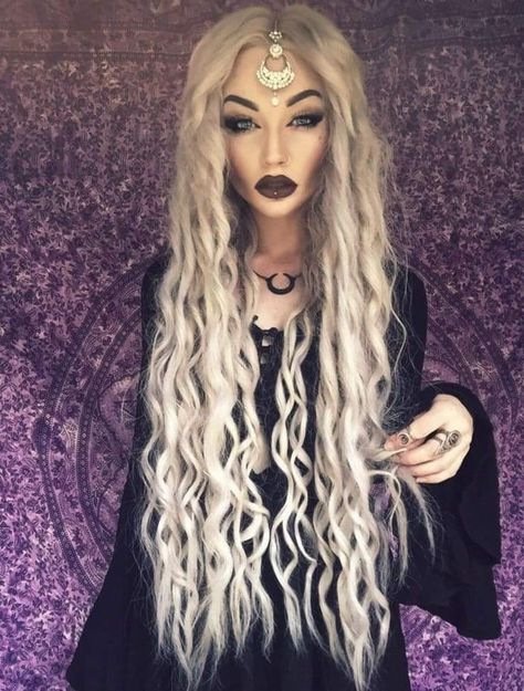 Extreme Make-up, Angel Look, Blonde Lace Front Wigs, Fantasy Hair, Halloween Costumes Makeup, Human Virgin Hair, Fantasias Halloween, Dark Angel, Halloween Looks