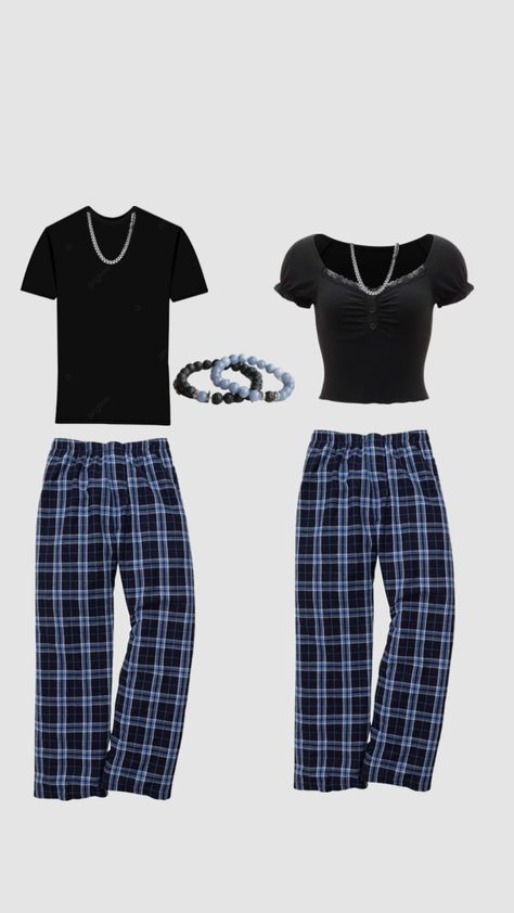 Bff Matching Outfits, Couple Outfit Ideas, Matching Outfits Best Friend, Couple Matching Outfits, Cute Pajama Sets, Cute Couple Outfits, Universal Language, Trendy Outfits For Teens, Cute Lazy Day Outfits