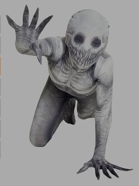 Wash In Cold Water OFFICIAL MORPHSUIT COSTUME: The Rake Urban Legends Morphsuit, the latest from the Creepy Pasta urban legends SIZES THAT FIT: This Morphsuit comes in size Small 3’-3’5” (91cm - 104cm). Fits ages 6 - 8 years. GREAT FOR SCARING YOUR FRIENDS: Urban Legends costumes are perfect for Halloween parties and trick-or-treating, even though they are awake, your friends can now meet the Rake HIGH QUALITY CREEPYPASTA COSTUME: All our Kids Morphsuits are CE tested. #Halloween #costume Halloween Zombie Costume, Creepy Urban Legends, Monster Scary, Zombie Halloween Costumes, Movie Halloween Costumes, Halloween Bodysuit, Skeleton Halloween Costume, Monster Costumes, The Rake