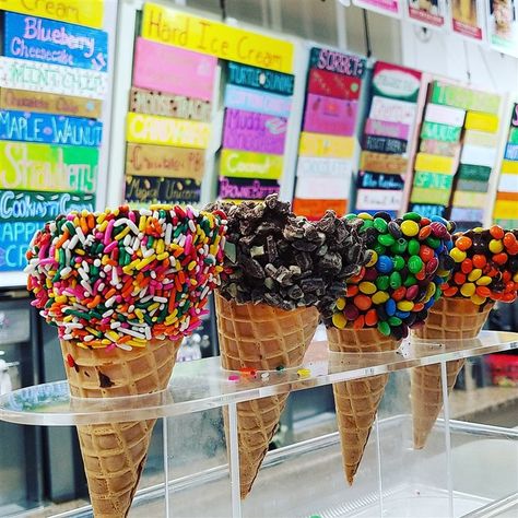 These are the absolute best ice cream shops in America Ice Cream Companies, Ice Cream Business, Ice Cream Shops, Ice Cream Stand, Waffle Ice Cream, Frozen Yogurt Shop, Ice Cream Maker Recipes, Ice Cream Brands, Ice Cream Day