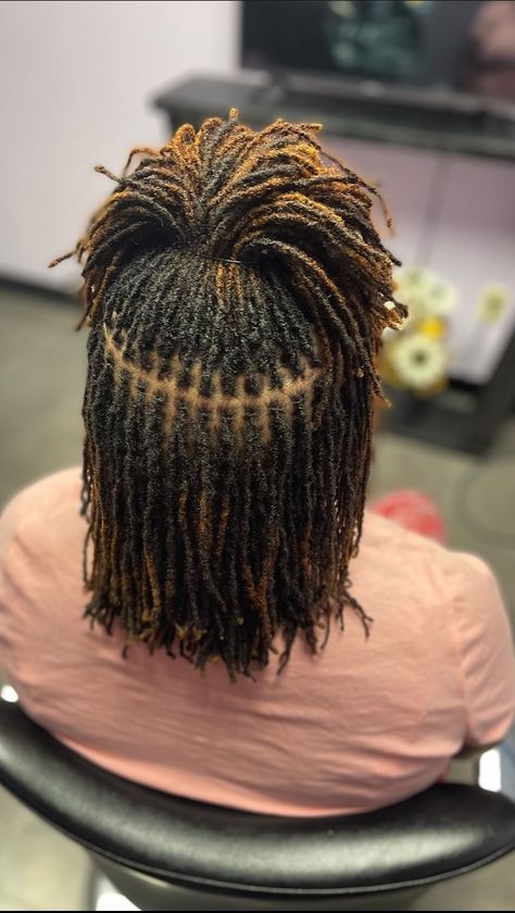 Small Locks, Micro Locks, Sisterlocks Styles Updo, Small Dreads, Micro Braids Styles, Sisterlocks Styles, Loc Inspiration, Micro Locs, Sister Locs