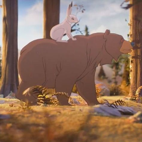 John Lewis Advert, Bears Art, Bear And Rabbit, Christmas Alone, Story Illustration, Christmas Adverts, John Lewis Christmas, Rabbit Gif, Bear Artwork