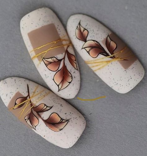 Nail Drawing, Art Deco Nails, Gel Nail Art Designs, Matte Nails Design, Nail Art Designs Videos, Simple Nail Art Designs, Thanksgiving Nails, Spring Nail Art, Fall Nail Art