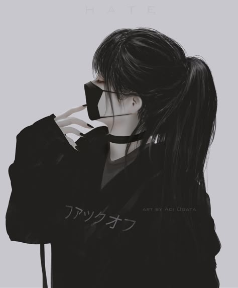 Long Black Hair, Long Black, Full Hd, Black Hair, Mask, Hair, Anime, Black