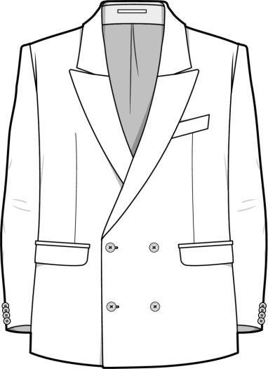 Blazer Flat Drawing, Suit Flat Sketch, Blazer Flat Sketch, Blazer Sketch, Men's Fashion Illustration, Jacket Drawing, Clothes Illustration, Flat Drawings, Fashion Design Books