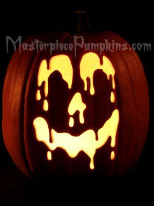 Pumpkin Carving Faces Scary, Melting Pumpkin Face, Pumpkin Carving Face Ideas, Dracula Pumpkin, Pumpkin Face Carving, Awesome Pumpkin Carvings, Pumpkin Masters, Pumpkin Cravings, Creative Pumpkin Painting