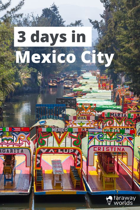 3 days in Mexico City - an itinerary for first-time visitors Mexico City Vacation, Mexico Bucket List, Things To Do In Mexico, Living In Mexico City, Mexico Itinerary, Mexico City Travel, Explore Mexico, Mexico Travel Guides, Travel Mexico