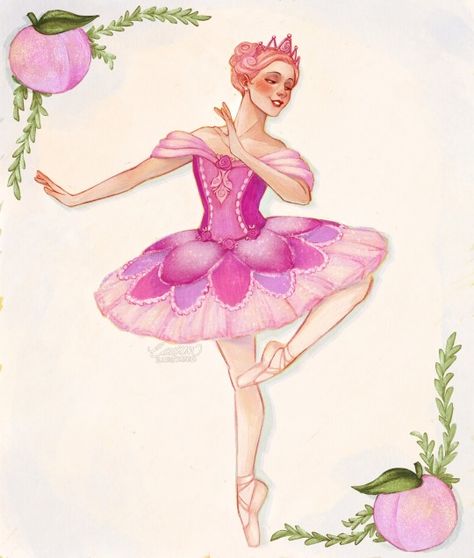 Sugar Plum Fairy Costume, Nutcracker Illustration, Ballet Illustration, Sugarplum Fairy, Fairy Drawings, Fairy Illustration, Sugar Plum Fairy, Nutcracker Ballet, The Nutcracker