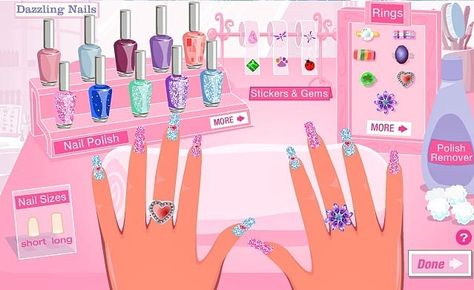 Bring Back 2000s on Instagram: “Only bad biches remember this Myscene dazzling nails online game 💅✨” Girly Nostalgia, Game Core, Nostalgic Games, Girly Games, Girly Graphics, Core Memory, Childhood Memories 2000, Game Themes, Kawaii Accessories