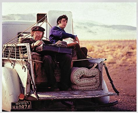 Al Pacino and Gene Hackman in "Scarecrow." (1973) Scarecrow Movie, Road Trip Film, Road Trip Movie, Jerry Schatzberg, Gene Hackman, Lee Strasberg, Anita Pallenberg, Great American Road Trip, New Cinema