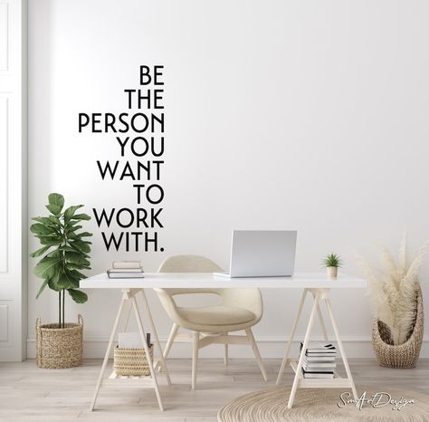 Wall Art For Office, Office Wall Design, Gym Wall Decal, Art For Office, Mirror Window, Office Wall Decals, Window Furniture, Vinyl Wall Art Decals, Wall Decor Decals