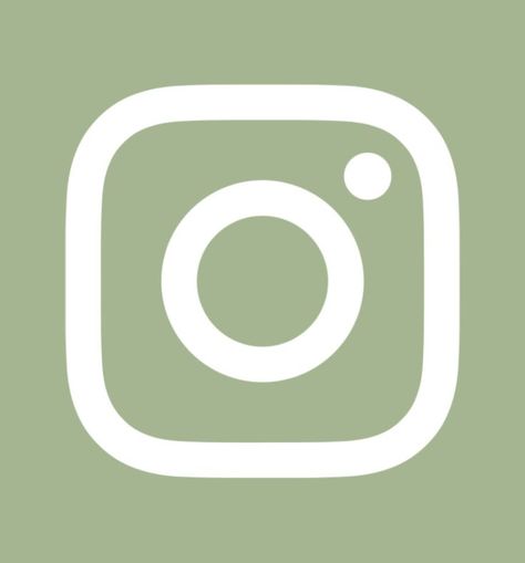 Instagram Icon Sage Green, Green Aesthetic Instagram Icon, Shortcut Icons Aesthetic, Pastel Green Instagram Icon, Instagram Green Screen Logo, App Covers Aesthetic Green, Icons Verdes Aesthetic, Pastel Green App Icons, Logo Instagram Aesthetic