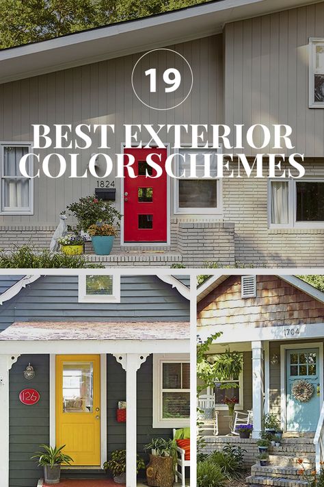 Exterior House Paint Schemes, Exterior House Paint Color Schemes, Exterior Home Color Schemes, Cabin Exterior Colors, Outdoor House Paint, Home Exterior Colors Schemes, Outdoor Paint Colors, Exterior Paint Schemes, Exterior House Colors Combinations