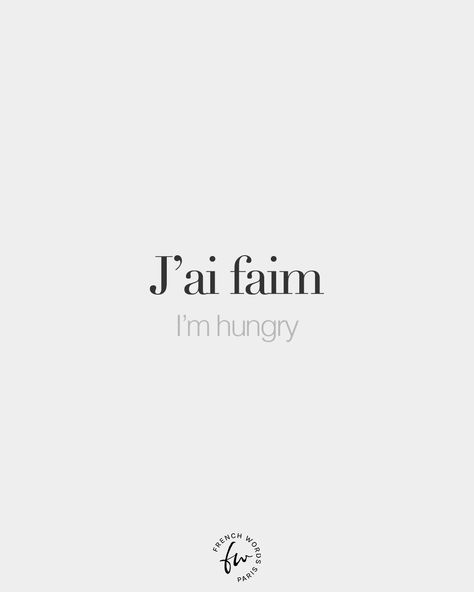 Hungry Quotes, My Wish For You, Writers And Poets, Korean Words, Food Quotes, French Quotes, French Words, Weekend Fun, French Food