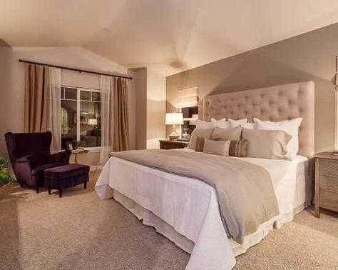 17 Exceptional Bedroom Designs With Beige Walls Bedroom Color Scheme Ideas, Decorating Styles Quiz, Ideas De Piscina, Interior Design Styles Quiz, Modern Bedroom Colors, Traditional Bedroom Design, Color Scheme Ideas, Amazing Bedroom Designs, Bedroom Decor For Couples