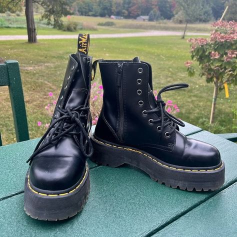 Dr Martens Jadon Boots Smooth Leather Platform Doc Marten Jadon, Dr Martens Jadon Boots, Jadon Boots, Dr Martens Jadon, Doc Marten, Dr Martens Shoes, Martens Shoes, Doc Martens, Dr. Martens