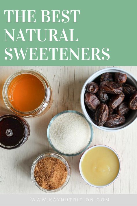 The Best Natural Sweeteners Sugar Is Bad, Healthy Sweeteners, 10 Healthy Foods, Healthy Food Swaps, Popular Diets, Food Swap, Turmeric Benefits, Food Nutrition, Healthy Bones