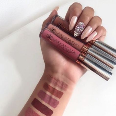 Top 10 Best Long-Lasting Liquid Lipsticks | Tired of lip stains that don’t last all day? Check out this post to learn more about the top 10 best lip stains that are smudge-free, intensely saturated and that last all day. Click for more! Best Lip Gloss Top 10, Anastasia Liquid Lipstick Swatches, Sephora Liquid Lipstick, Best Long Lasting Lipstick, Abh Liquid Lipstick, Best Lip Stain, Best Liquid Lipstick, Liquid Lipstick Swatches, Nude Liquid Lipstick