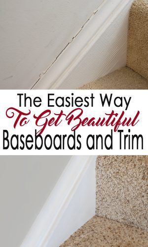 Baseboards And Trim, Caulk Baseboards, Home Staging Tips, Home Fix, Diy Home Repair, Home Repairs, Easy Home Decor, Diy Home Improvement, Counter Top