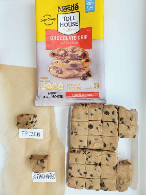 Toll House Cookies in Air Fryer (Nestle) Air Fried Chocolate Chip Cookies, Air Fry Chocolate Chip Cookies, Toll House Cookies In Air Fryer, Baking Cookies In Air Fryer, Air Fry Cookie Dough, Air Fried Cookies, Cookie In Air Fryer, Air Fry Cookies, Cookie Dough In Air Fryer