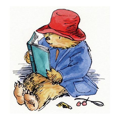 'Reading Is Fun' Watercolor Painting Oso Paddington, Lab Decorations, Dakota Blue Richards, Witch Board, Oliver Jeffers, Oddly Specific, Books Everyone Should Read, Happy Birthday Love, Paddington Bear