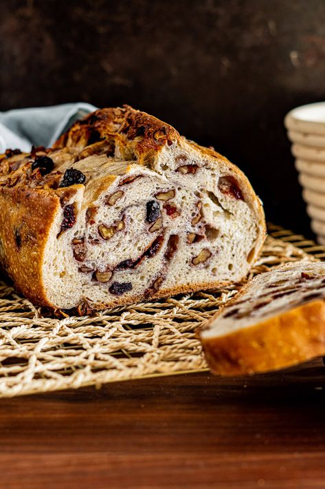 Sourdough Flavor Ideas, Dessert Sourdough Bread, Sourdough Loaves, Christmas Artisan Bread, Christmas Sourdough Flavors, Walnut Sourdough Bread, Sourdough Christmas Bread, Thanksgiving Sourdough Bread, Cranberry Brie Sourdough Bread