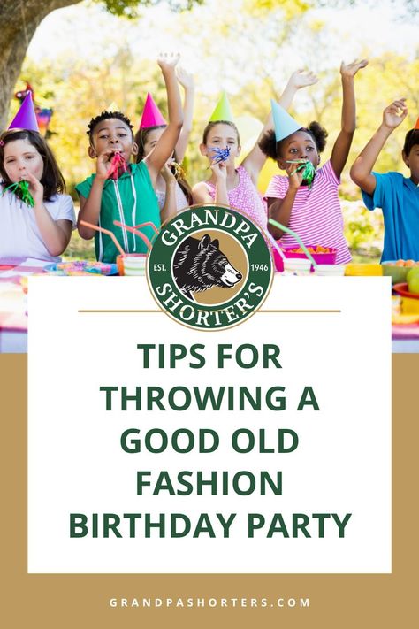 Let's get back to the basics and talk about throwing a good old fashion birthday party for your child! Fashion Birthday Party, Fashion Birthday, Birthday Fashion, Fun Birthday Party, Old Fashion, Birthday Fun, The Basics, Good Old, Talk About