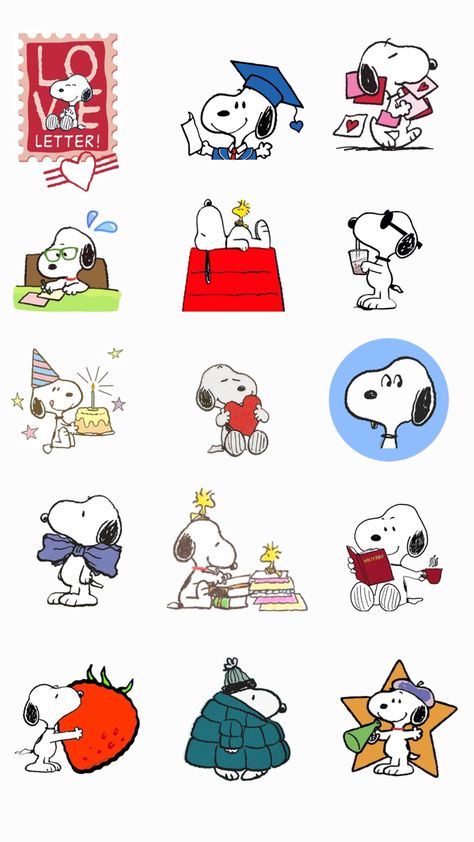 Snoopy in different outfits Snoopy Stickers, Snoopy Tattoo, Spiderman Art Sketch, Snoopy Images, Collage Scrapbook, Snoopy Wallpaper, Hello Kitty Coloring, Snoopy Pictures, Hello Kitty Drawing