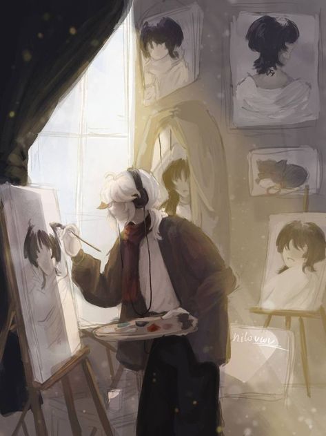 Wanderer Art, Ship Art, الرسومات اللطيفة, 귀여운 동물, Bungo Stray Dogs, Bungou Stray Dogs, Pretty Art, Art Sketchbook, Aesthetic Art