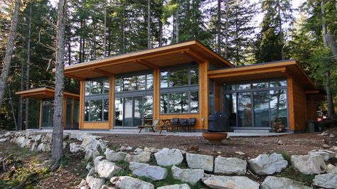 Winthrop A House In The Woods, West Coast House, West Coast Style, West Coast Fashion, Coast Style, Cottage Plan, Timber Frame Homes, Modern Cottage, Cabin In The Woods