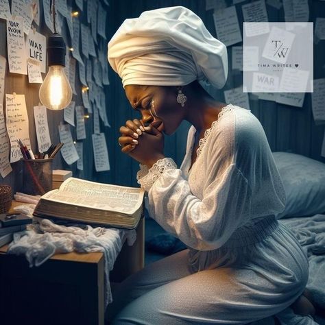 Praying Woman Pictures, Woman Praying Images, Woman Praying, Prayer Pictures, Black Woman Artwork, Bible Pictures, Christian Pictures, Black Love Art, Black Art Pictures