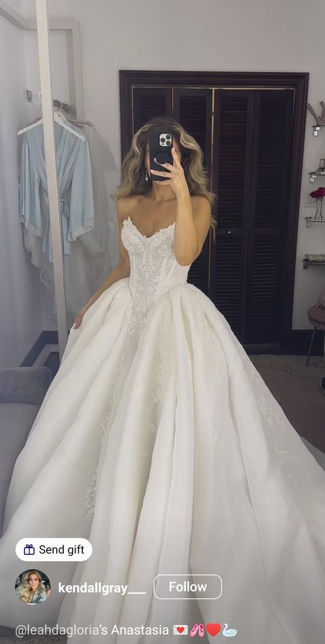 Boho Wedding Dress Ball Gown, Ball Gown Wedding Dress With Lace, Ines Di Santo Wedding Dress Ballgown, Wedding Dresses Lace And Satin, Wedding Dress With Big Skirt, High Mermaid Wedding Dress, Wedding Dresses Bodice, Oui Jolie Bride, Off The Shoulder Wedding Dress Princess