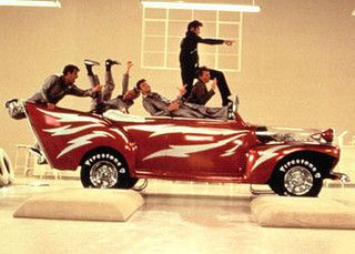 Greased Lightning - From 'Grease' by Johnny Motor Trend, via Flickr Grease Aesthetic, Musical Grease, Grease 1978, Grease Movie, Grease Is The Word, Lightning Cars, Tv Cars, Olivia Newton John, John Travolta