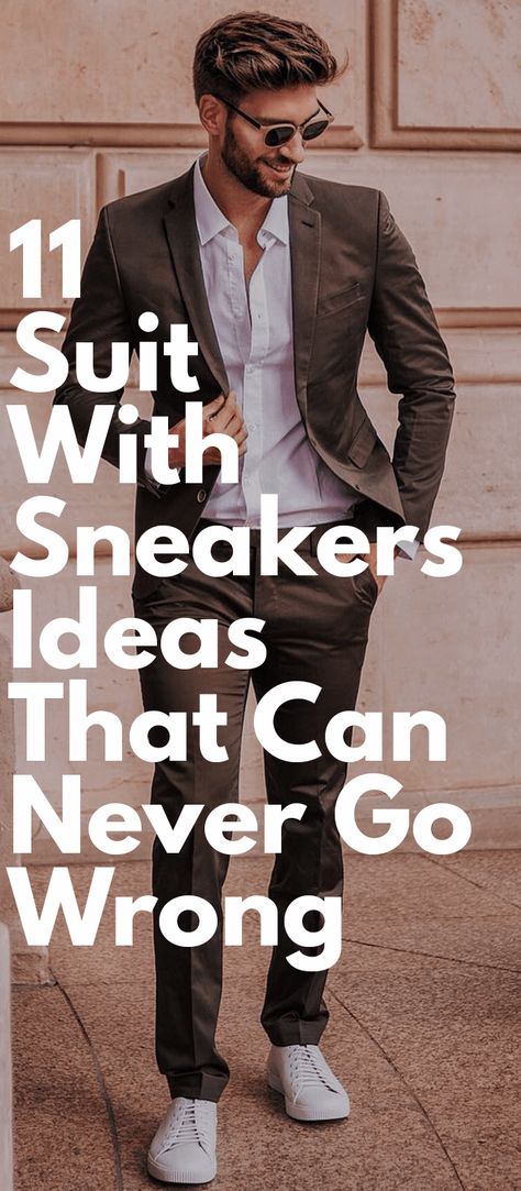 White Sneakers Suit Men, Shoes With Formal Dress Men, Men’s Summer Suits 2023, Men Dress Outfits With Sneakers, Suit With High Top Sneakers Men, 2023 Men Suits, Guys Fashion 2023, Suit With Converse Mens, Best Shoes For Suits Men