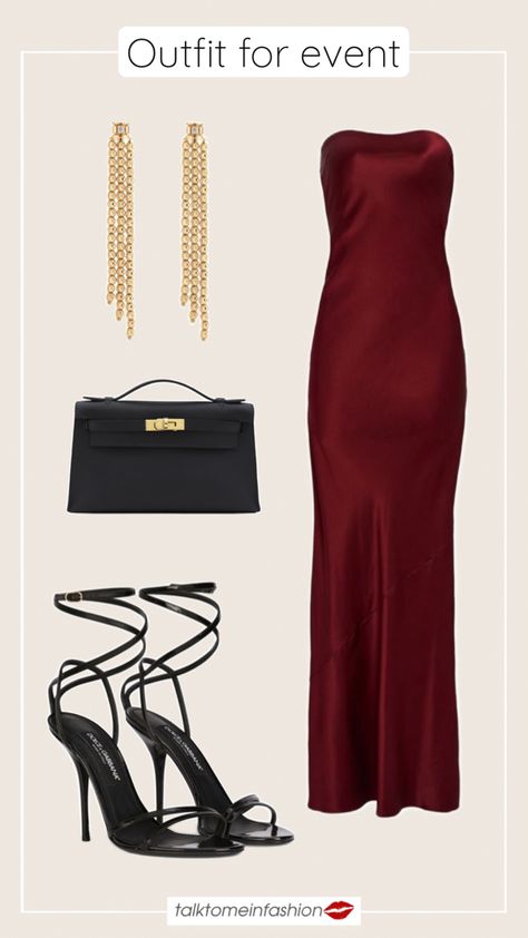 #ootd #fashion #style #outfit #womanoutfit #womanstyle #outfitoftheday #dress #womanfashion #wedding #bride #amazon Night Event Outfit, Long Red Dress Outfit, Outfit For Event, Outfit Elegant, Long Red Dress, Red Dress Outfit, Event Outfit, Long Red, Dress Wedding