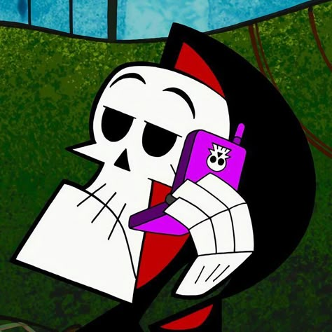 Grim Reaper Billy And Mandy Aesthetic, Hipster Phone Wallpaper, Ezreal League Of Legends, Billy And Mandy, Funny Deep Thoughts, Gta Funny, Grim Adventures, Rick And Morty Quotes, Old Cartoon Network