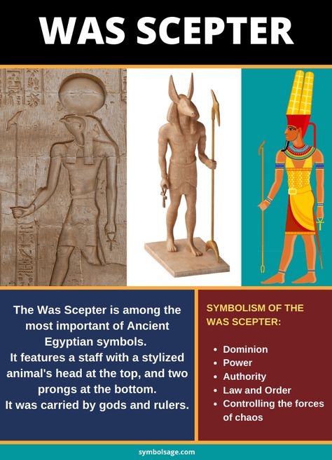 Was Scepter, Life In Ancient Egypt, Kemetic Spirituality, Ancient Egyptian Deities, African Mythology, Symbol Of Power, Ancient Egyptian Symbols, Egyptian Deity, World Mythology