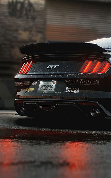 Ford Mustang Wallpaper, Black Mustang, Royce Car, Mustang Wallpaper, Mustang Gt500, Aesthetic Cool, Ford Mustang Car, Aesthetic Car, Pimped Out Cars