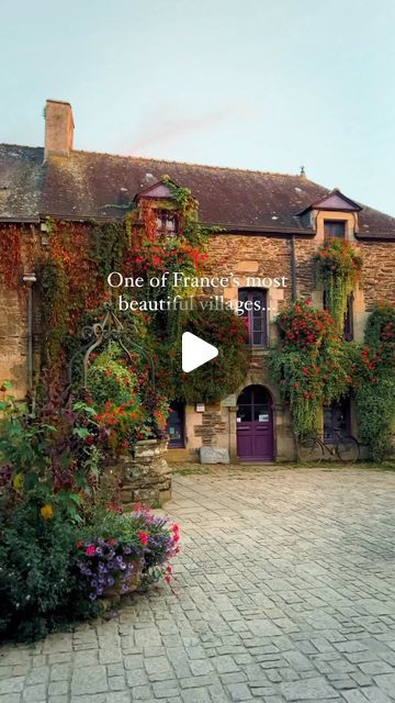 AG | Adventure Travel & Nature on Instagram: "Would you add this old town to your bucket-list? Rochefort-en-Terre, a charming old town in Brittany, has a long history from the 12th century. Originally a fortress, it became a medieval town with pretty stone houses. The village is quaint, full of charm and it’s also a hub for artists. In 2016, Rochefort-en-Terre was voted the favorite village of the French people and certainly is considered one of France’s most beautiful old towns ✨ more villages and unique destinations @findingnewness #bucketlist #village #visitfrance #bretagne #brittany #medieval #oldtown #france_vacations #christmasvillage #christmasvibes" Kids Travel Activities, French People, Travel Moments, Cycling Touring, Fun Places To Go, Visit France, Long History, Travel Nature, Medieval Town