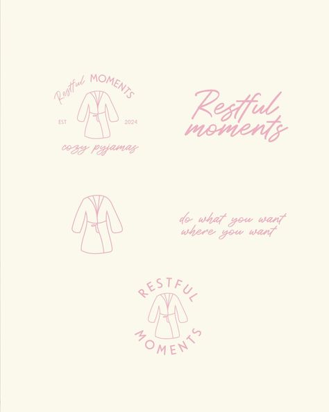 Restful Moments is a pyjama brand dedicated to bringing comfort into everyday life. Their carefully designed sleepwear allows customers to relax, unwind, and feel at ease wherever they are. With soft fabrics and a cozy, versatile style. 

pyjama branding, soft blue aesthetic, cozy brand design, visual identity inspo, sleepwear, loungewear, comfort Soft Blue Aesthetic, Small Business Quotes, Aesthetic Cozy, Do What You Want, Design Visual, Brand Identity Design, Blue Aesthetic, Business Quotes, Versatile Style