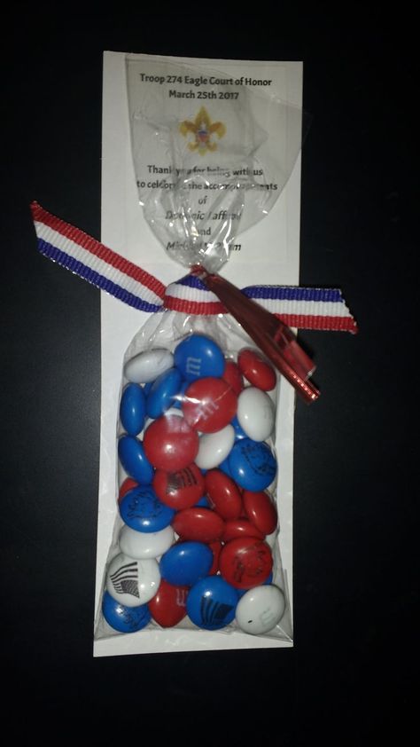 Eagle Court of Honor party favor | Eagle scout ceremony, Eagle scout project ideas, Boy scouts eagle Eagle Scout Project Ideas, Eagle Court Of Honor, Eagle Scout Cake, Eagle Ceremony, Eagle Scout Gifts, Boy Scouts Eagle, Boy Scouts Merit Badges, Eagle Scout Ceremony, Court Of Honor