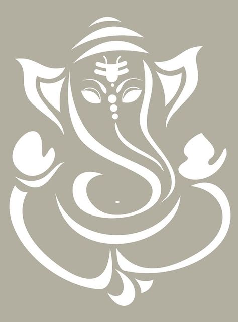 GANESHA – HINDU GOD GANESH • Millions of unique designs by independent artists. Find your thing. Redium Design, Ganesh Design, God Ganesh, Black Bird Tattoo, Ganesha Drawing, Jaali Design, Etched Mirror, Grayscale Image, Pretty Henna Designs