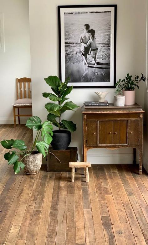 Recycled Timber Flooring | Recycled Floorboards | Northern Rivers - NORTHERN RIVERS RECYCLED TIMBER Wooden Floorboards Living Room, Restored Floorboards, Downstairs Flooring, 1970s Beach, Timber Floor, Floor Boards, Farmhouse Flooring, Recycle Timber, Timber Walls