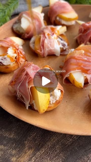 Gigi Madanipour on Instagram: "✨Pear + Prosciutto Bites with Hot Honey ✨

I swear @boursin_canada is the easiest way to dress up any app for the holidays! These were so simple to make because the cheese did all the work for me! (I get this flavour at @costco_canada !)

Trust me, this combo is 🔥 you can use regular honey but hot honey is so much better. I topped with crushed pistachios and it was amazing. 

About 5-10 mins start to finish! Enjoy! 

#easyapps #boursin #boursincheese #holidayappetizers #christmasappetizers" Boursin Prosciutto, Prosciutto Bites, Pear Prosciutto, Crushed Pistachios, Costco Canada, Boursin Cheese, Easy Apps, Hot Honey, Holiday Appetizers