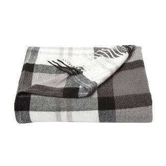 Gray : Throw Blankets : Target Wedding Blankets For Guests, Brown Throw Blanket, Oversized Throw Blanket, Brick Fireplace Makeover, Brown Decor, Plaid Throw Blanket, Comfort Gray, Vintage Throws, Plaid Throw