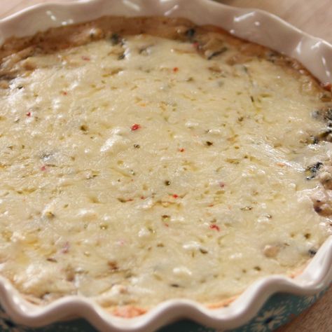 Spinach Artichoke Dip by Ree Drummond Easy Rollups, Ree Drummond Recipes, Spinach Artichoke Dip Recipe, Artichoke Dip Recipe, Pioneer Woman Recipes, Spinach Artichoke Dip, Ree Drummond, Artichoke Dip, Spinach Artichoke