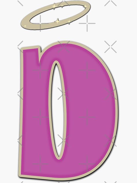 Pegatina for Sale con la obra «BRATZ Y2K ANGEL LETRA D» de jeanlouise | Redbubble Bratz Lettering, Bratz Font, Hand Lettering Alphabet Fonts, School Shirt Designs, Alphabet Templates, Scrapbook Book, Hand Lettering Alphabet, Lettering Alphabet Fonts, 3d Letters