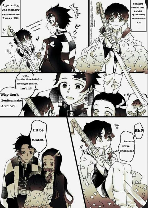 Baby Zenitsu Translation Zenitsu Serious, Attack On Titan Crossover, Dragon Age Inquisition, Comic Drawing, Loki Marvel, Anime Book, Dragon Slayer, Light Of My Life, Fanarts Anime