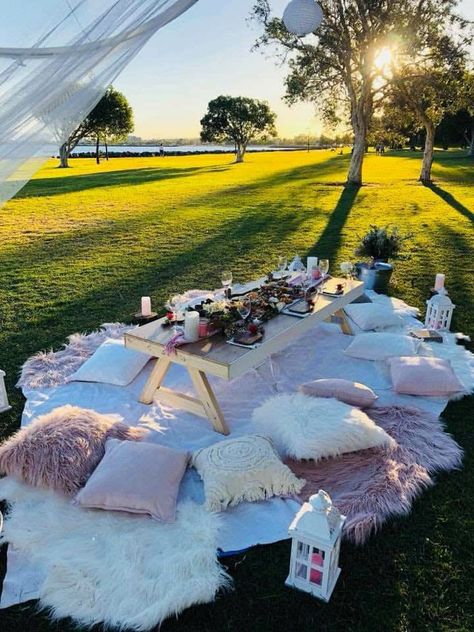 Sunset Picnic With Friends, Park Picnic Aesthetic, Picnic In Park With Friends, Birthday Beach Picnic Aesthetic, Park Picnic Aesthetic Friends, Painting In The Park Picnic, Aaliyah Birthday, Picnic With Friends, Sunset Picnic